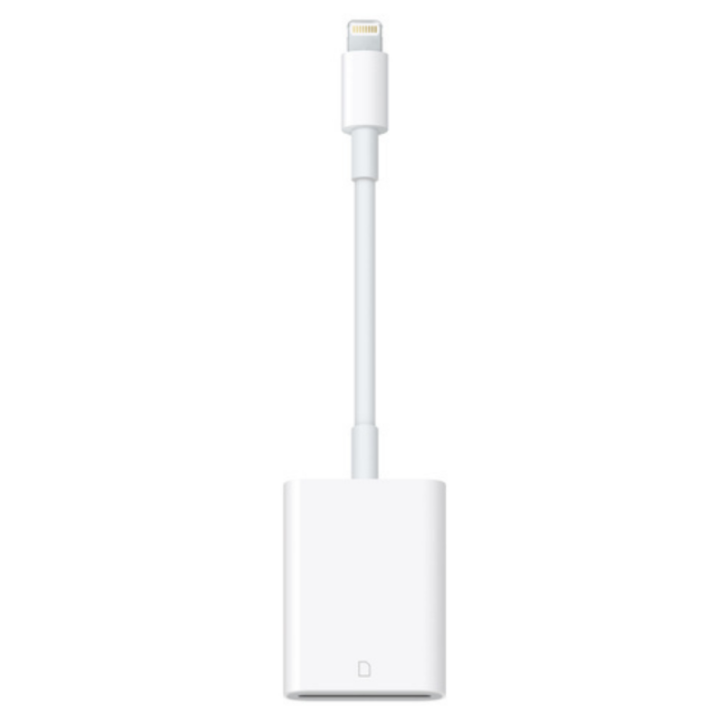 Adaptateur Lightning / Lecteur de carte SD MJYT2ZM/A - Retail box (Apple) — Apple · Smarty Paris 18e